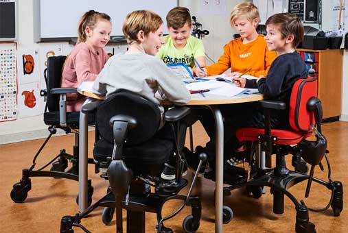 VELA chairs in a school