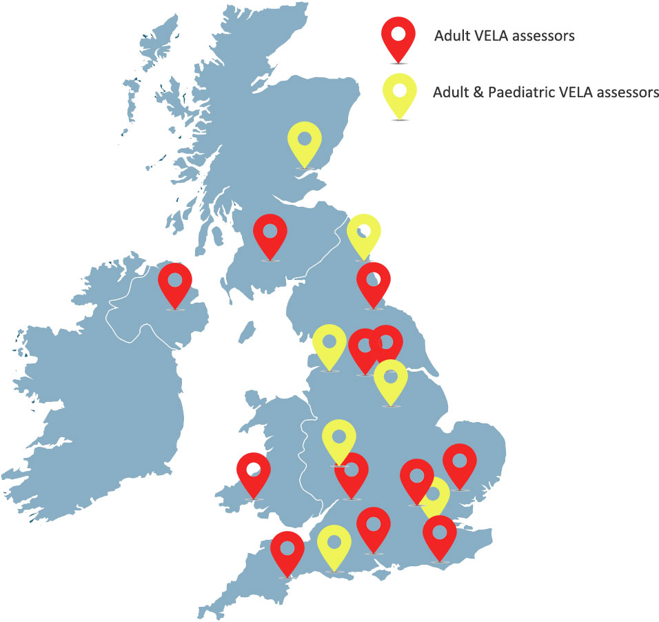 Our locations map