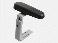 HipHop armrest, curved inwards